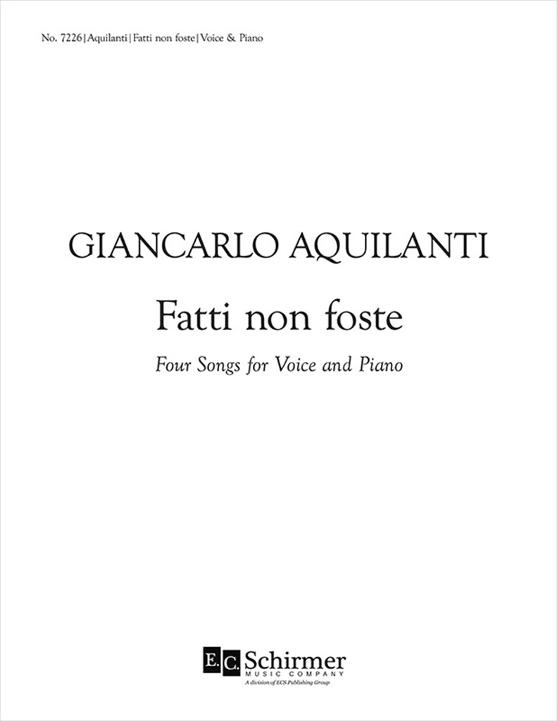 Fatti non foste