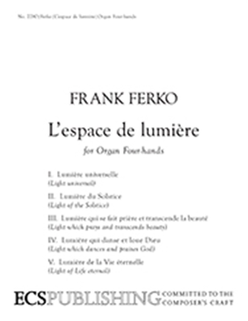 L'espace de lumiere