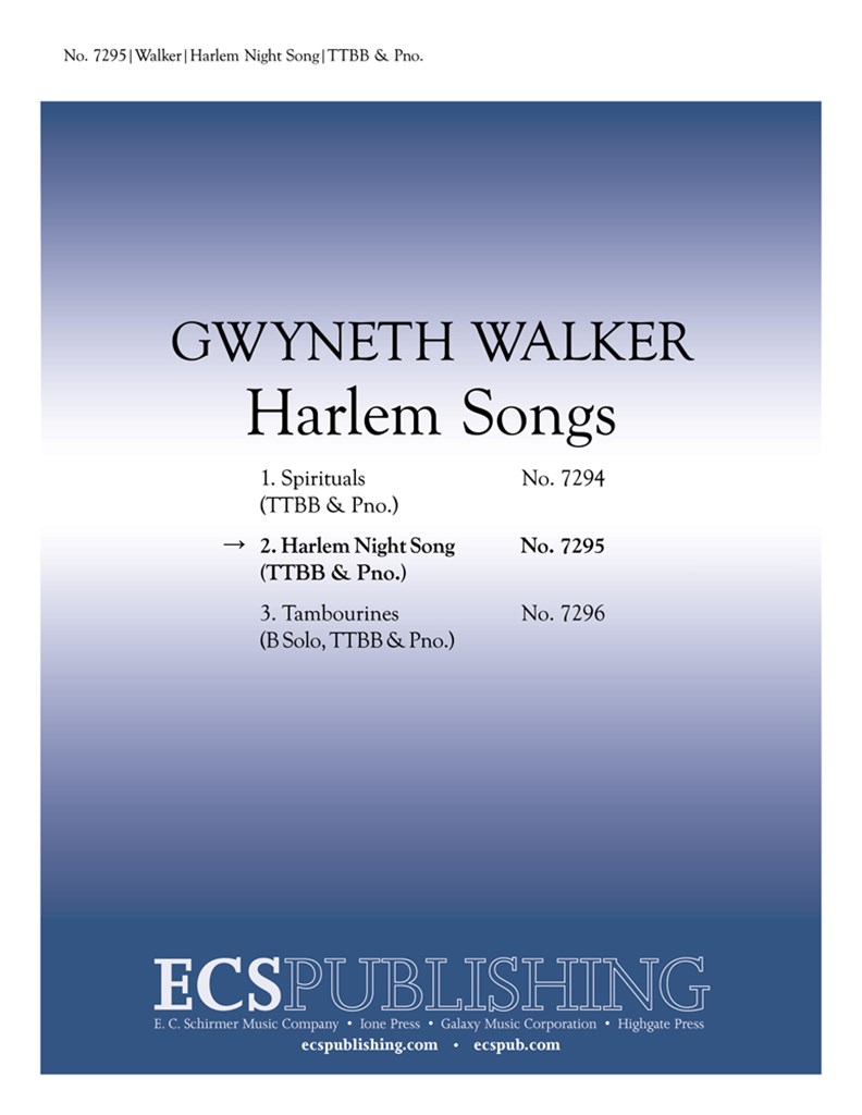 Harlem Songs: No. 2 Harlem Night Song