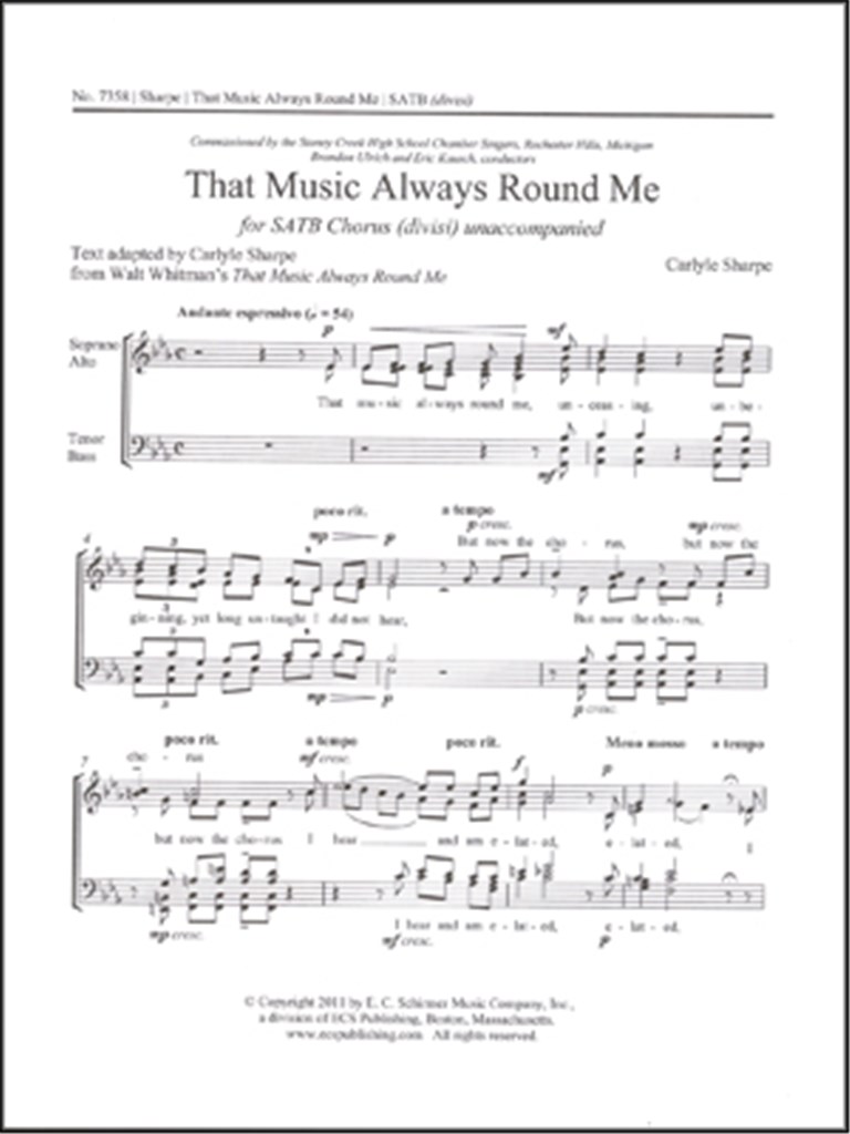 That Music Always Round Me