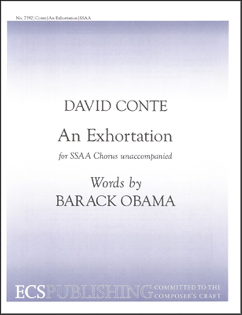 An Exhortation