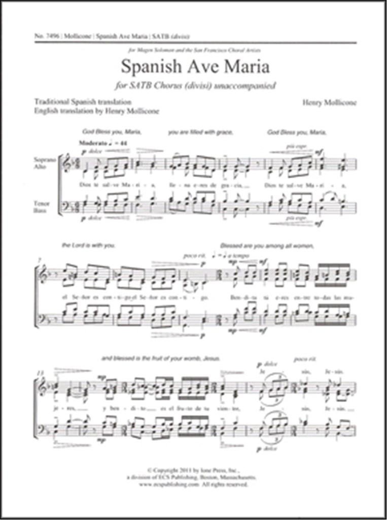 Spanish Ave Maria