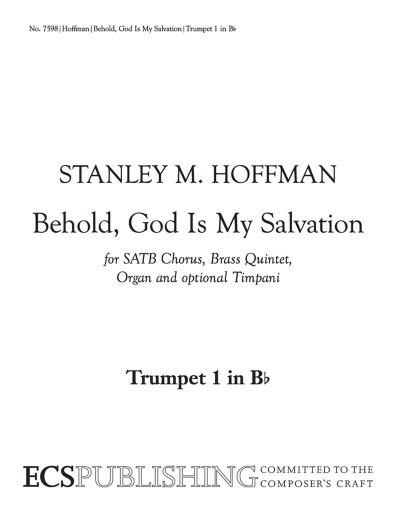 Behold, God Is My Salvation