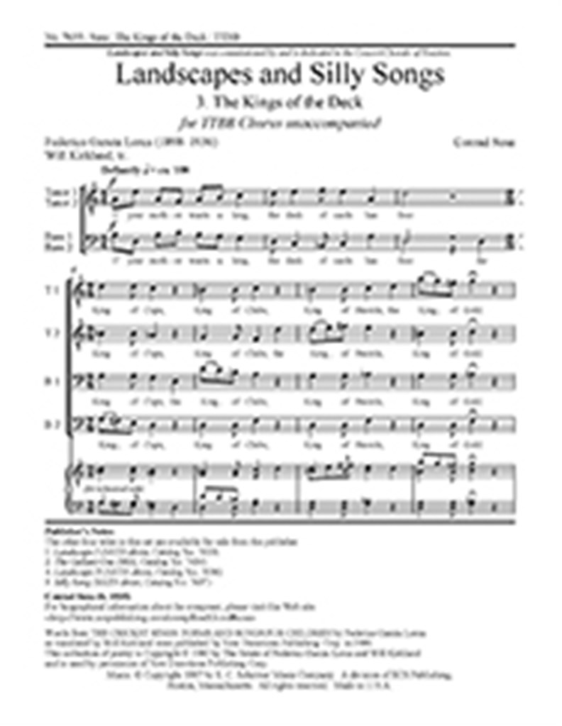 Landscapes and Silly Songs