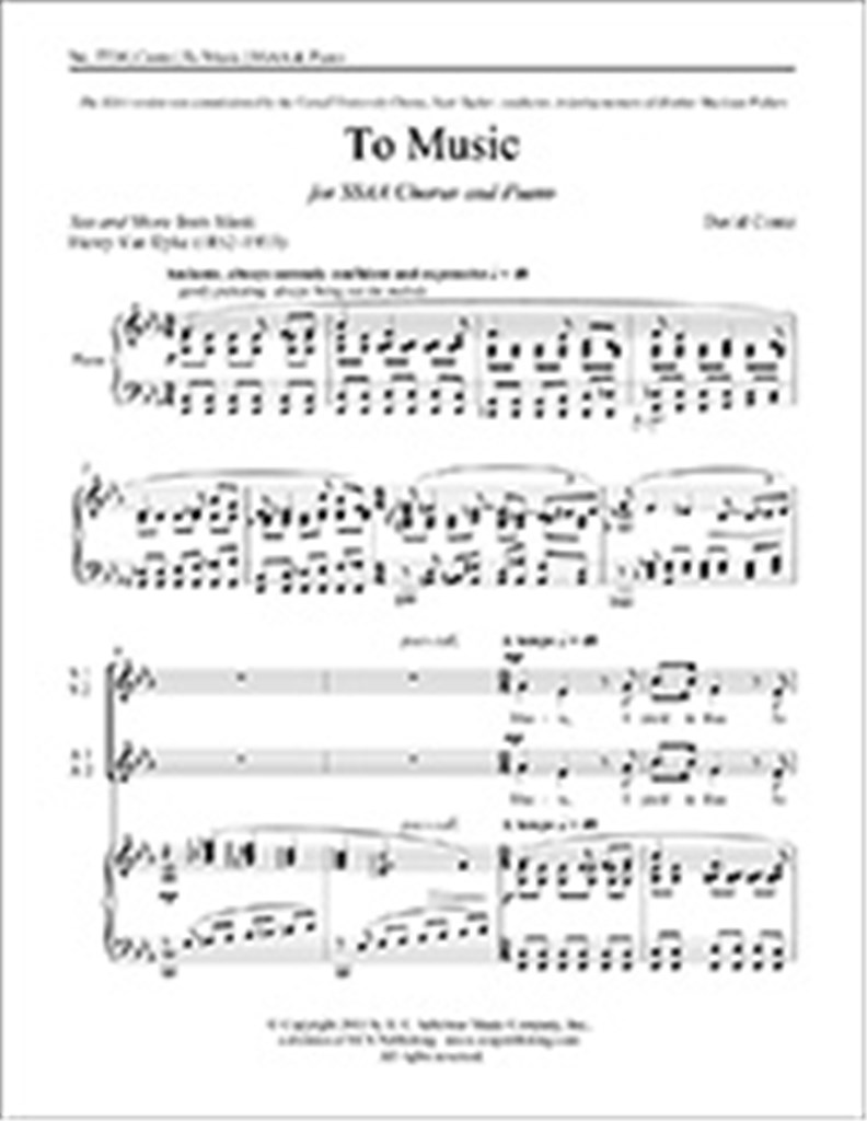 To Music