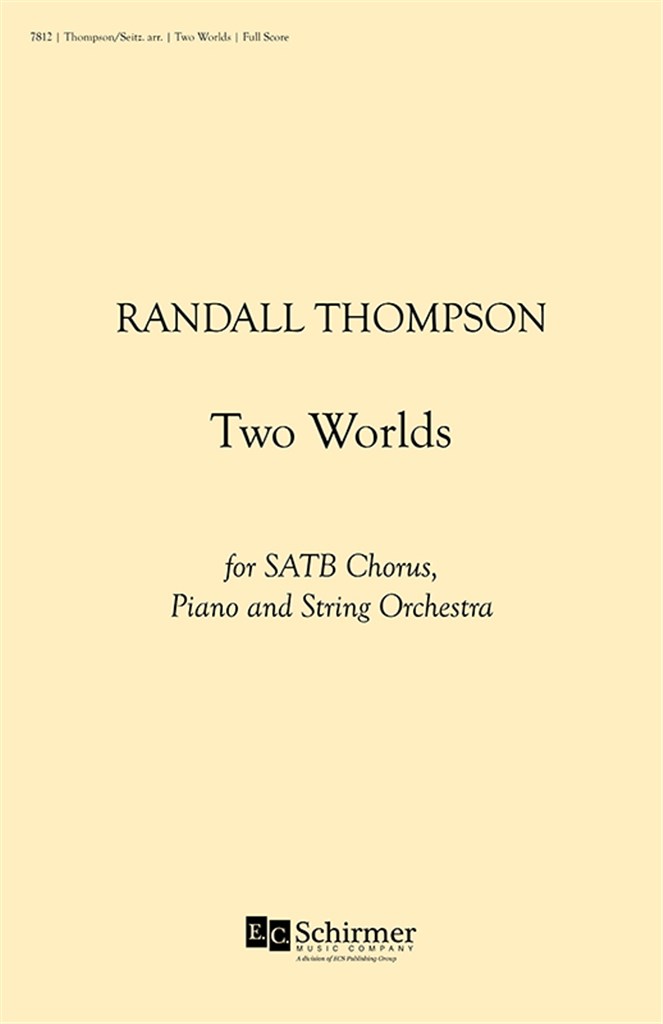 Five Love Songs: No. 3. Two Worlds