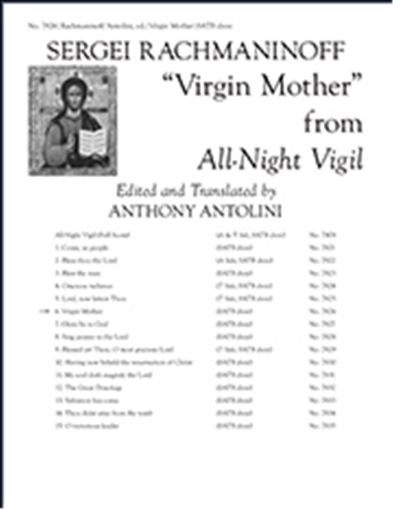 All-Night Vigil: 6. Virgin Mother