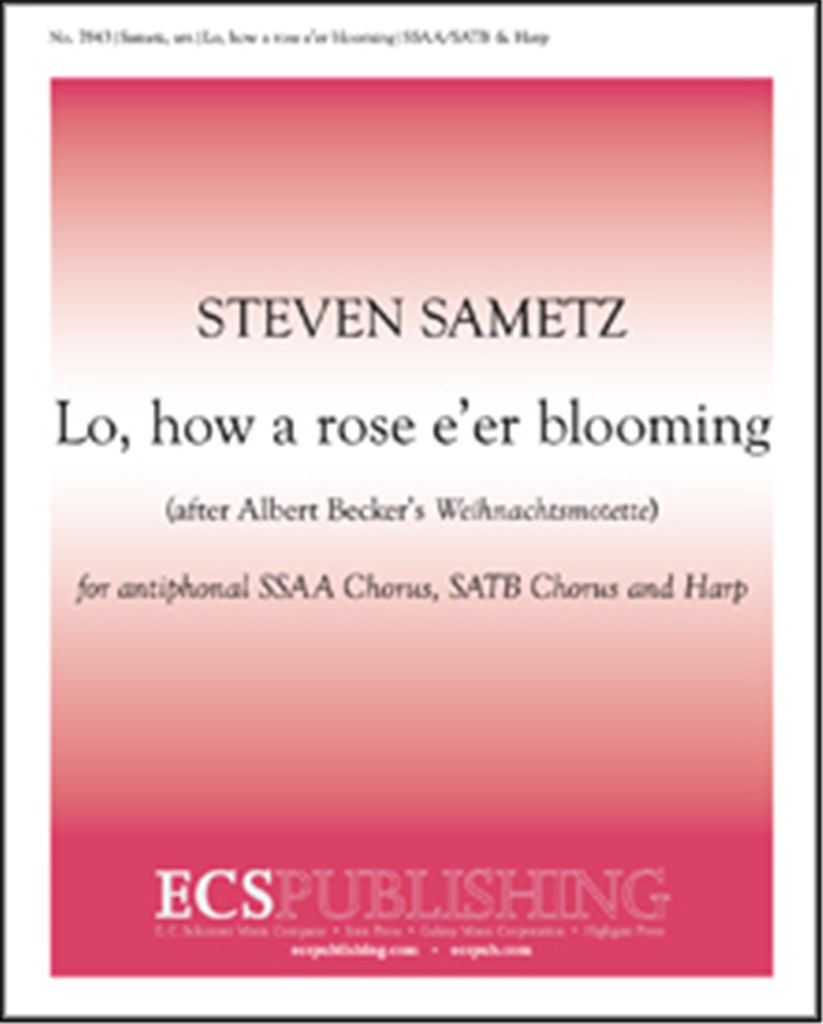 Lo, How a Rose e'er Blooming
