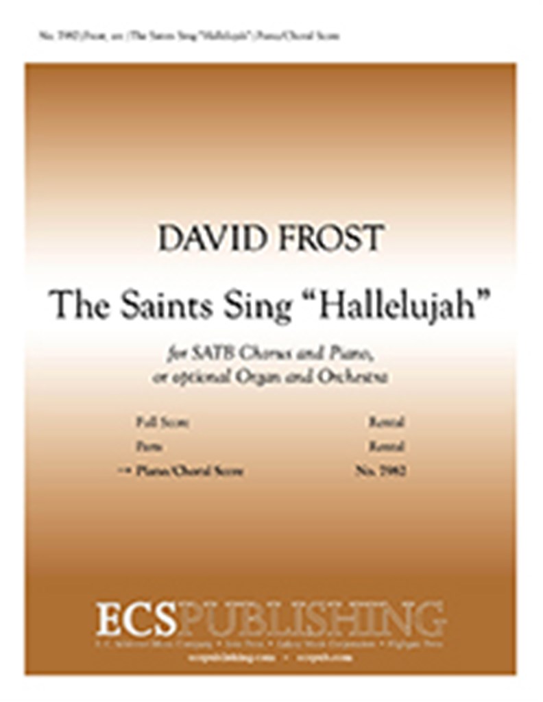 The Saints Sing Hallelujah!