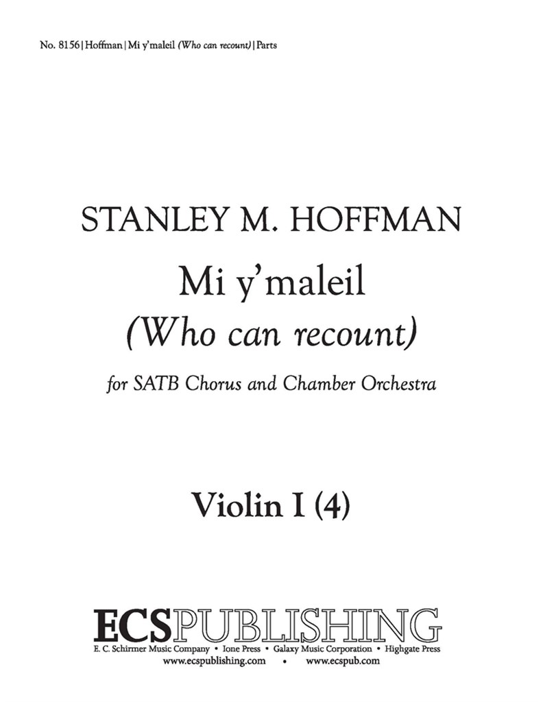 Mi y'maleil (Who can recount)
