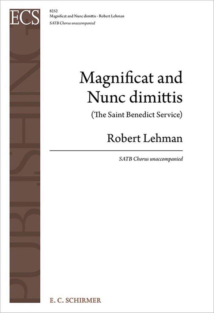 Magnificat and Nunc dimittis