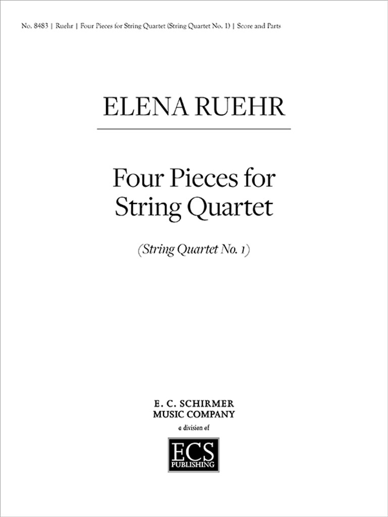 String Quartet No.1-Four Pieces for String Quartet