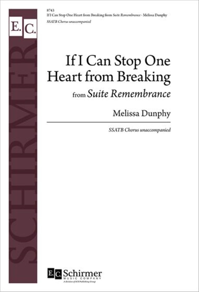 If I Can Stop One Heart