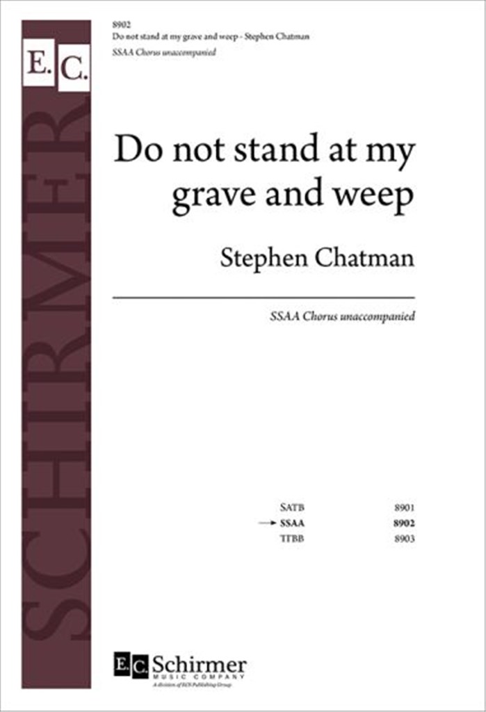 Do not stand at my grave and weep