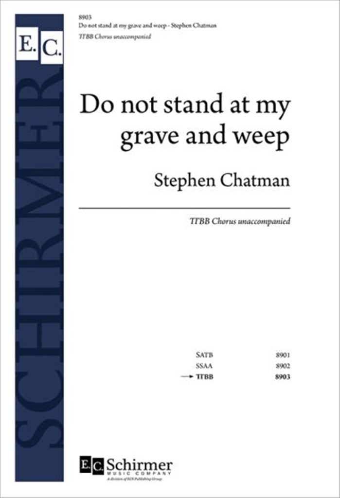 Do not stand at my grave and weep
