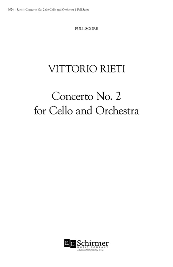 Concerto No. 2 for Cello and Orchestra