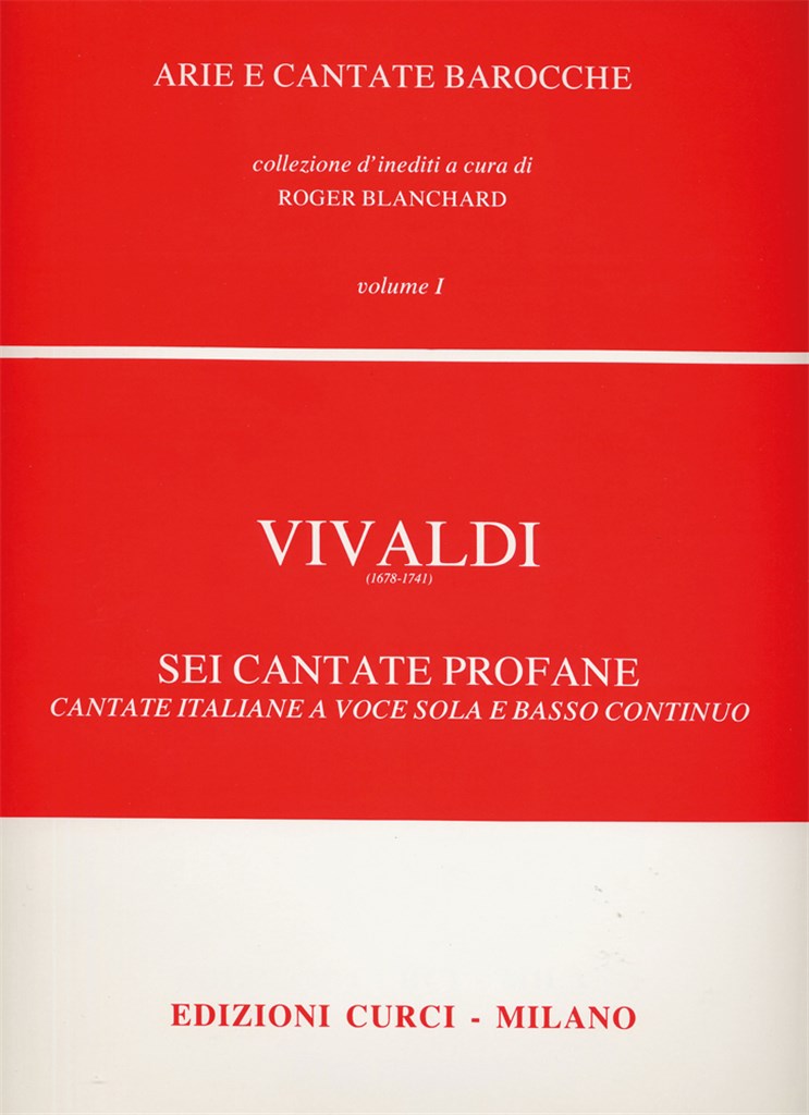 Sei Cantate Profane