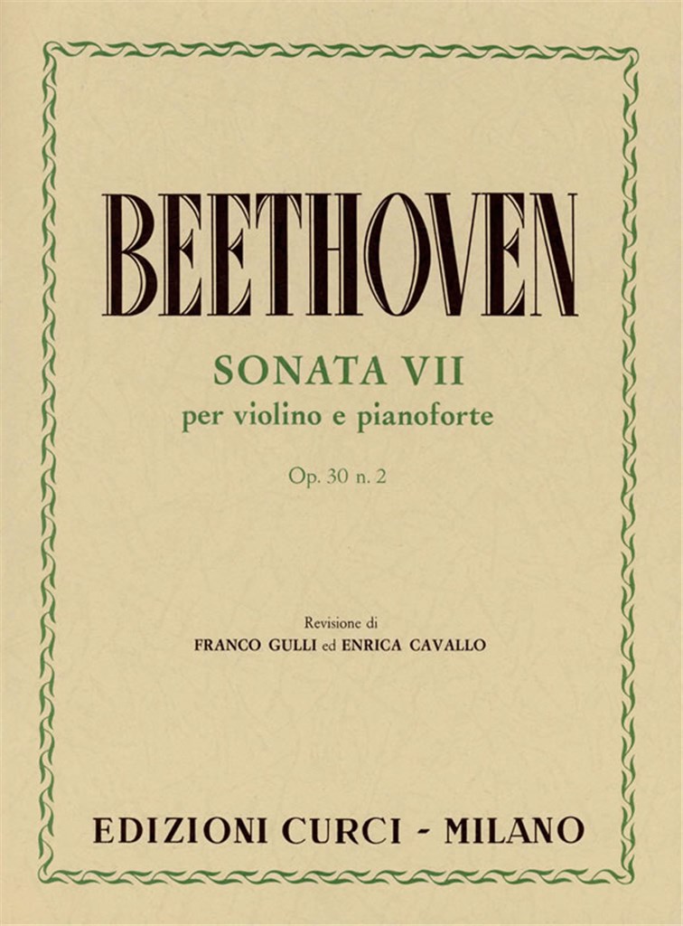 Sonata Vii Op 30 N 2 In Do Minore