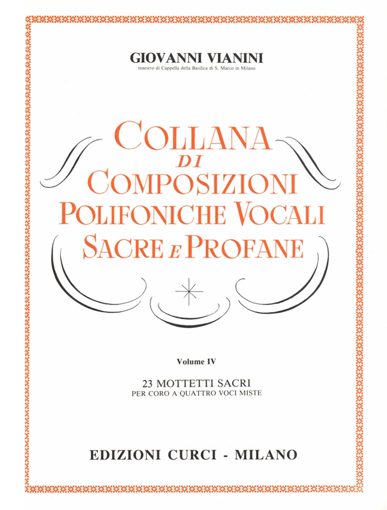 Collana Di Composiz.Polif. Vol.4