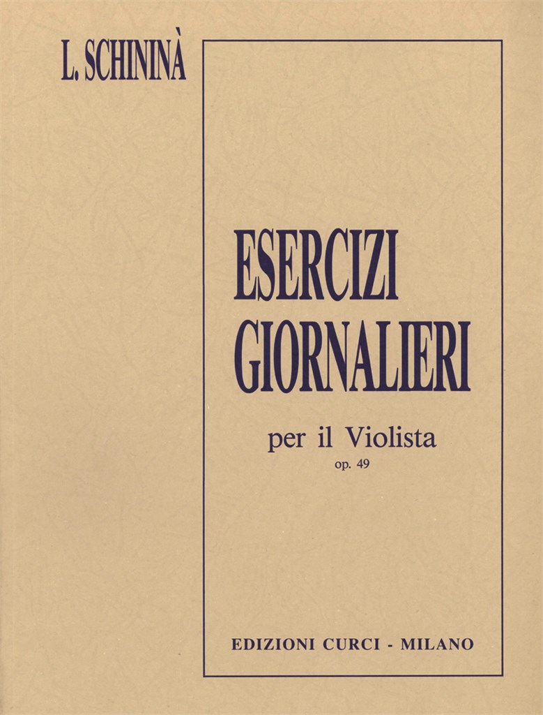Esercizi Giornalieri Op. 49