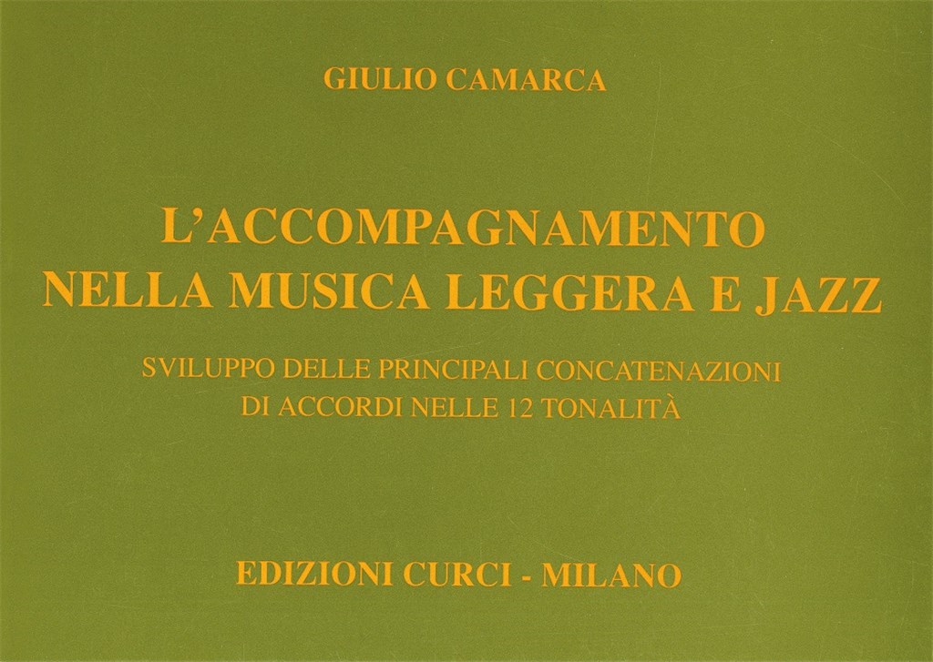 Accompagnamento Nella Musica Leggera E Jazz