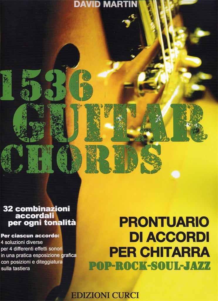 Guitar Chords (1536) For Pop-Rock-Jazz