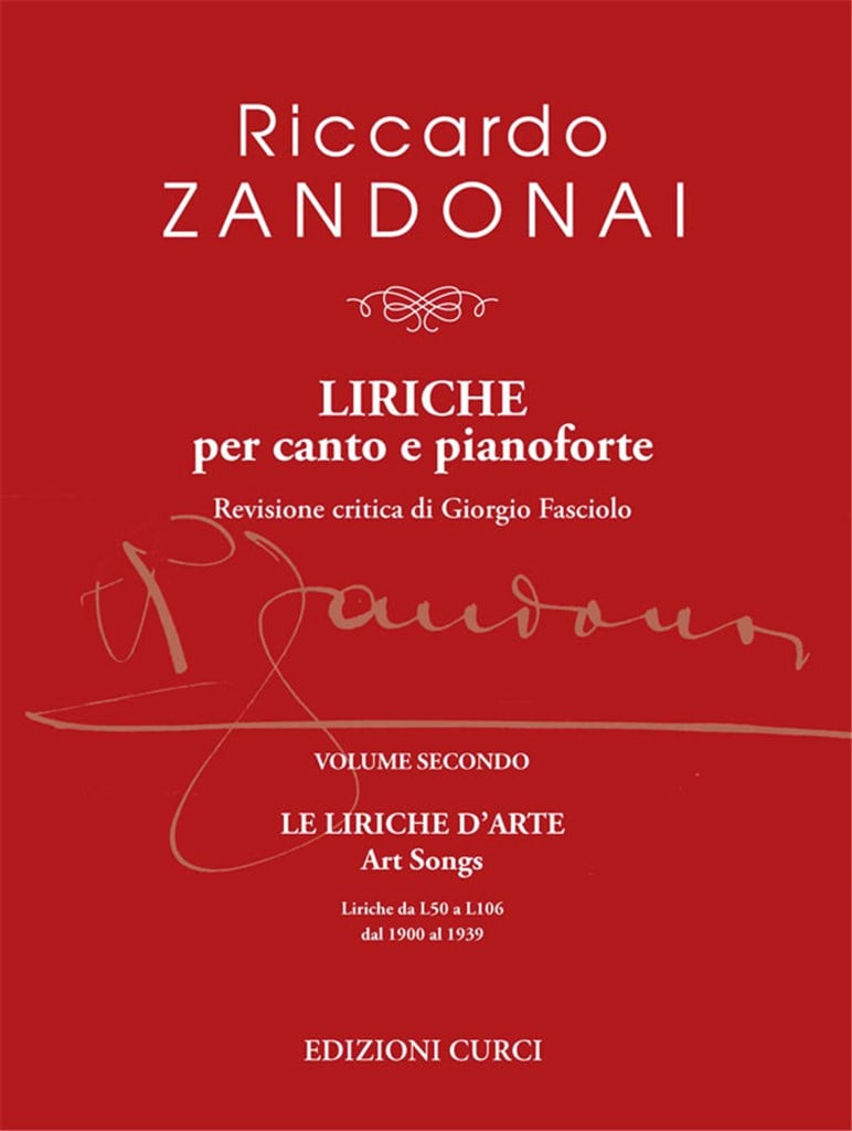 Liriche per canto e pianoforte