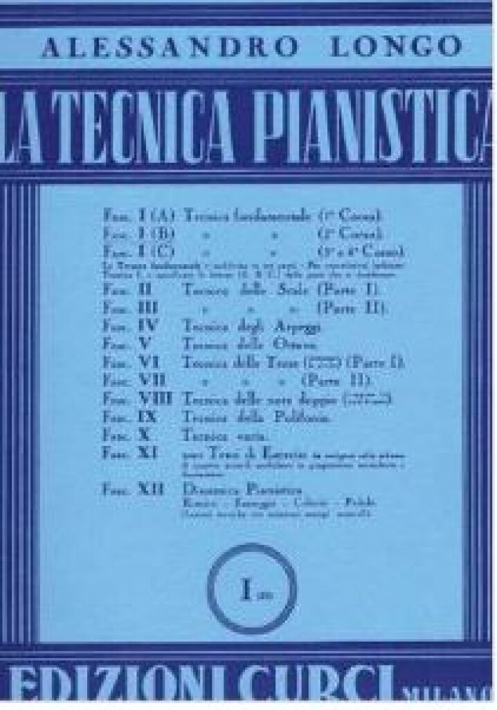 Tecnica Pianistica Vol. 1 B