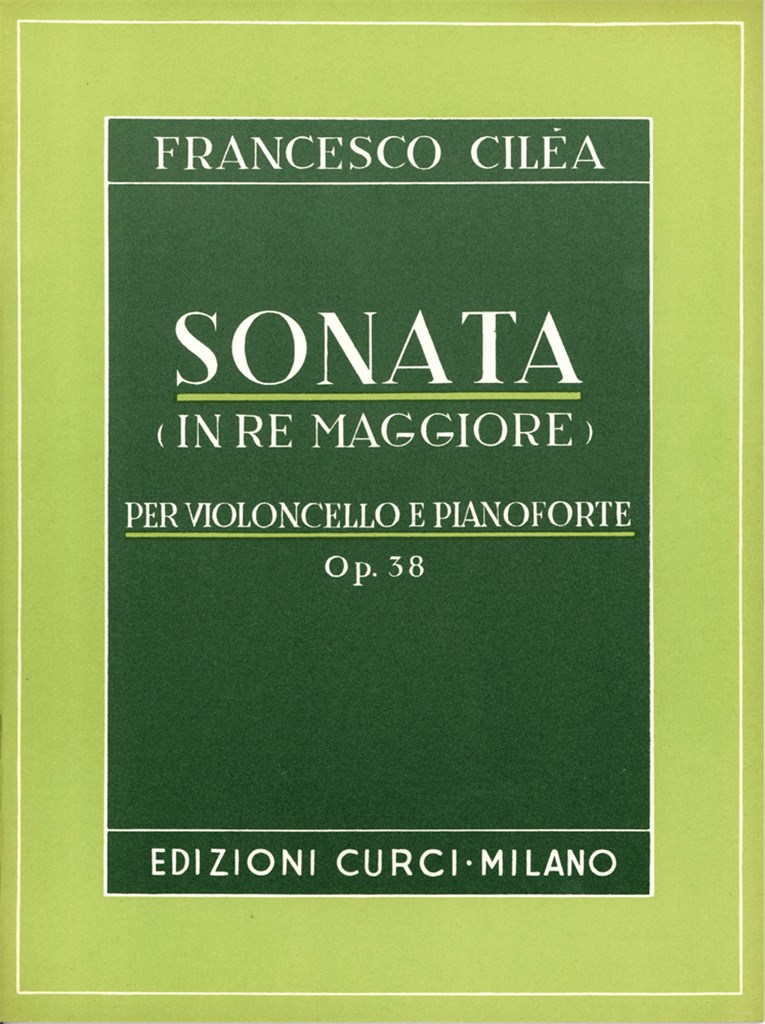 Sonata In Re Maggiore Op 38