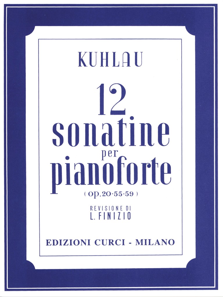 12 Sonatine Op 20 55 59 (Finizio )