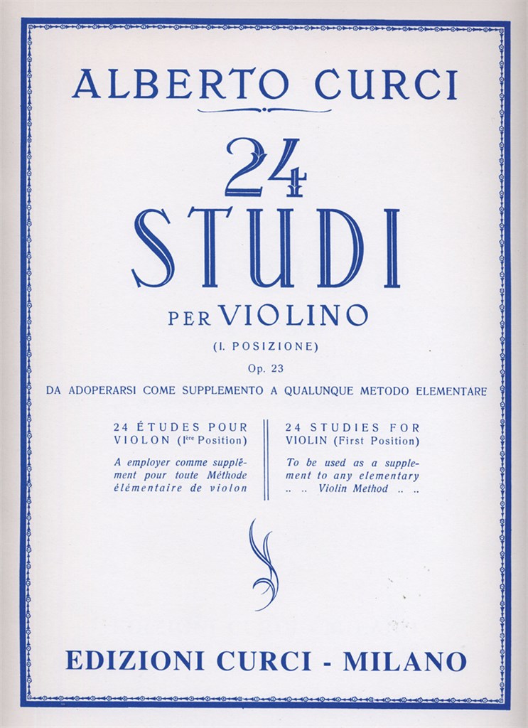 Studi (24) Op. 23