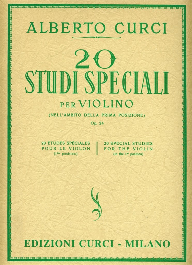 Studi Speciali (20) Op. 24