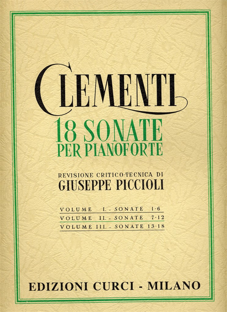 Sonate (18) Vol. 2 (Piccioli)