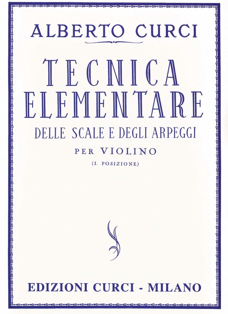 Tecnica Elementare Delle Scale E Degli Arpeggi
