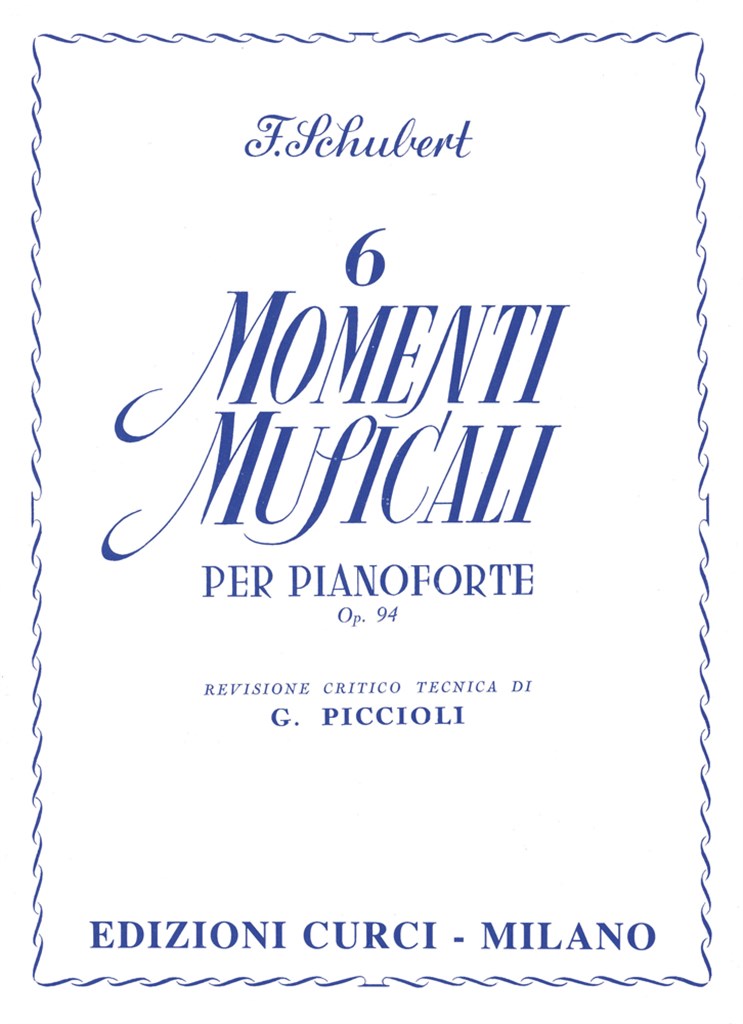 Momenti Musicali (6) Op. 94 (Piccioli)