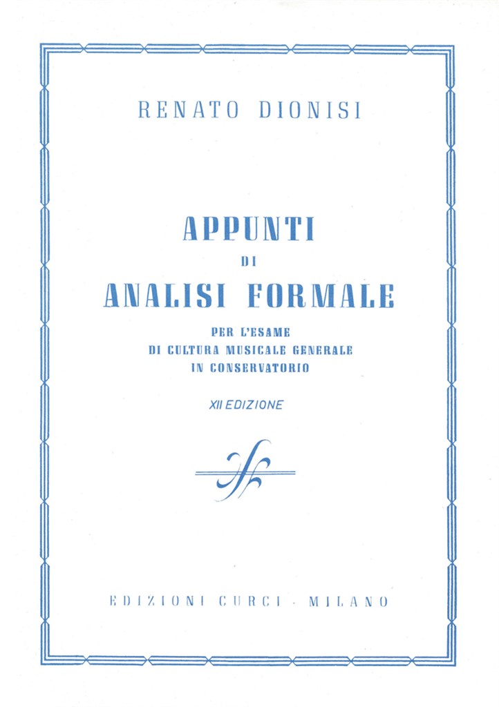Appunti Di Analisi Formale