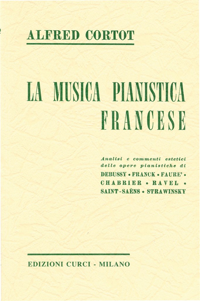 Musica Pianistica Francese