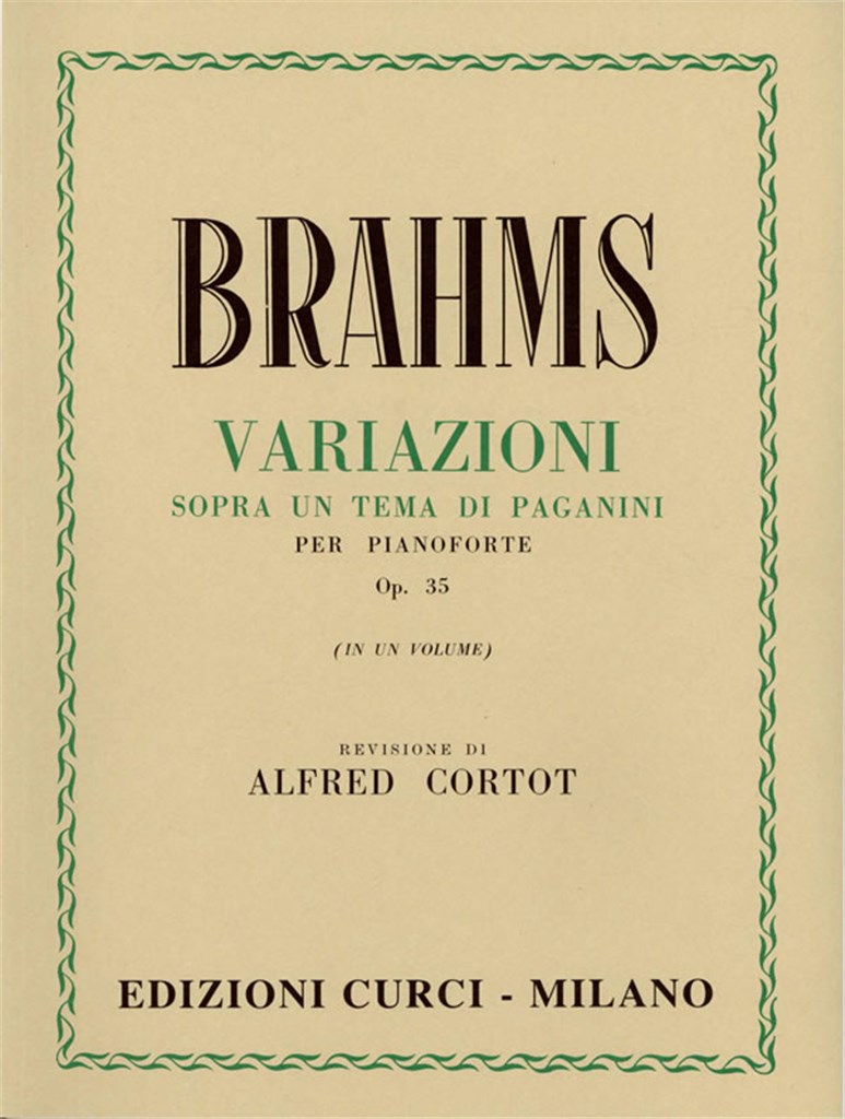 Variazioni Sopra Un Tema Di Paganini Op 35