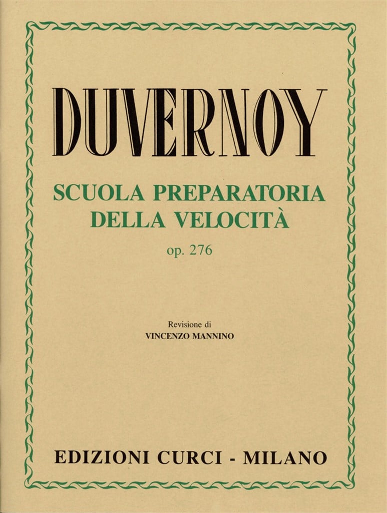 Scuola Preparatoria Della Velocita' Op. 276