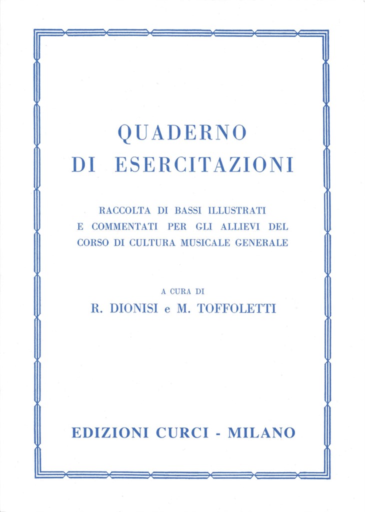 Quaderno Di Esercitazioni