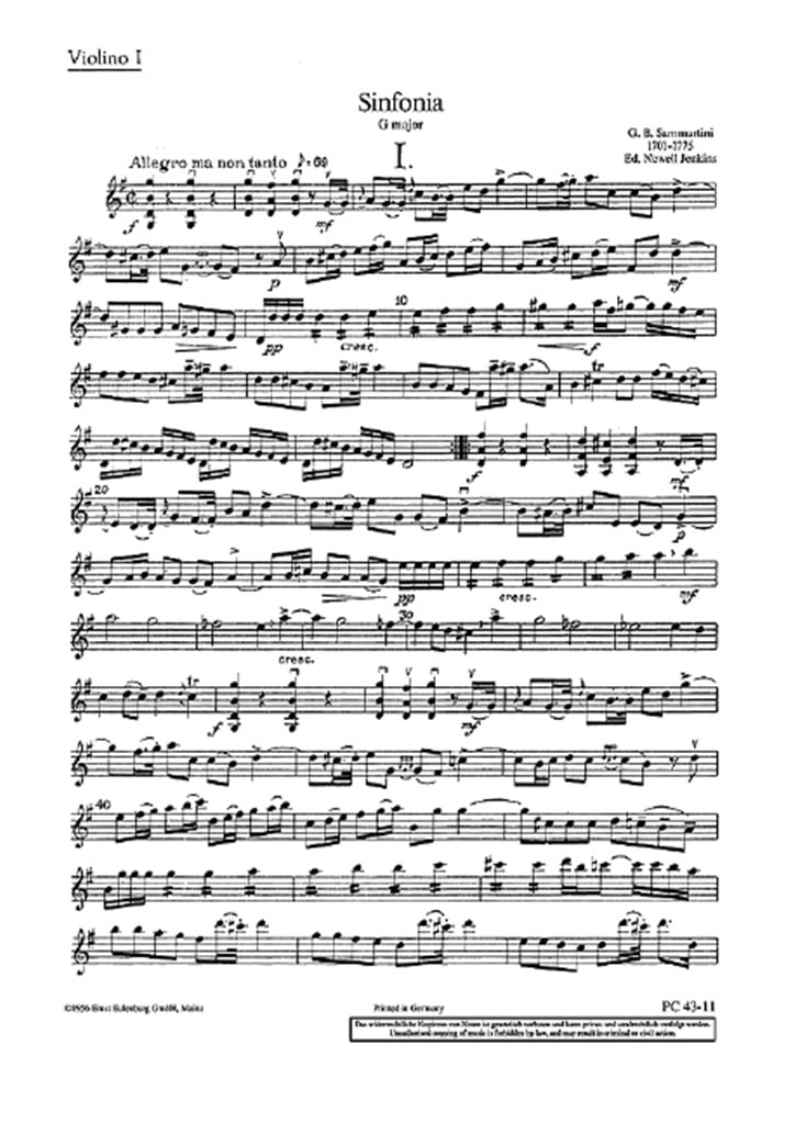 Sinfonia G-Dur