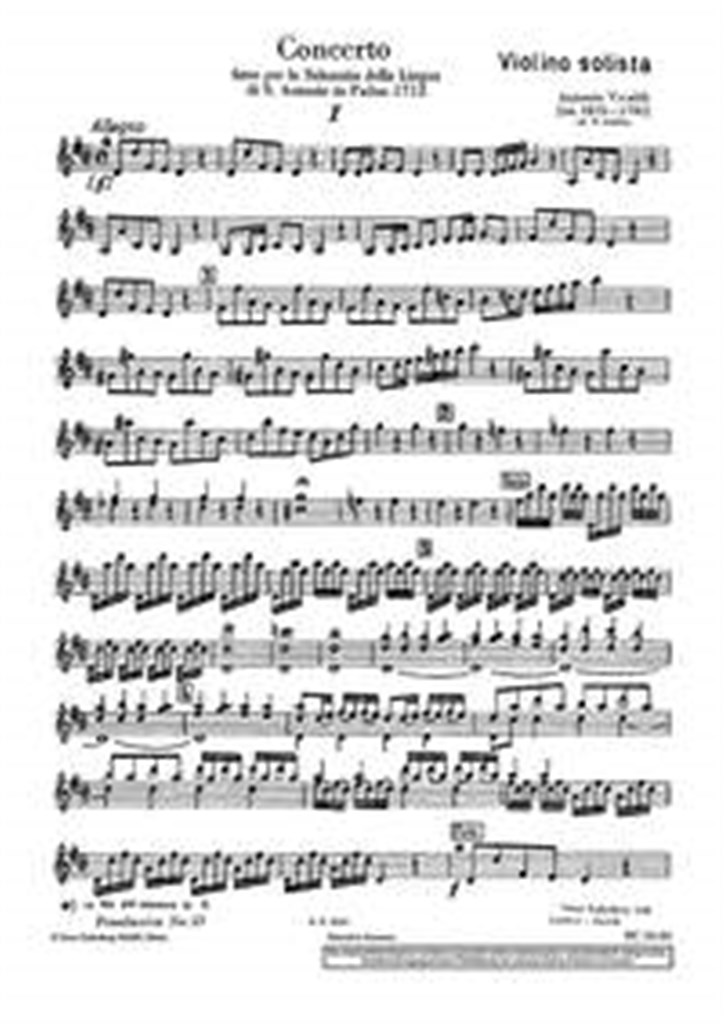Concerto D-Dur op. 35/19 RV 212a / PV 165