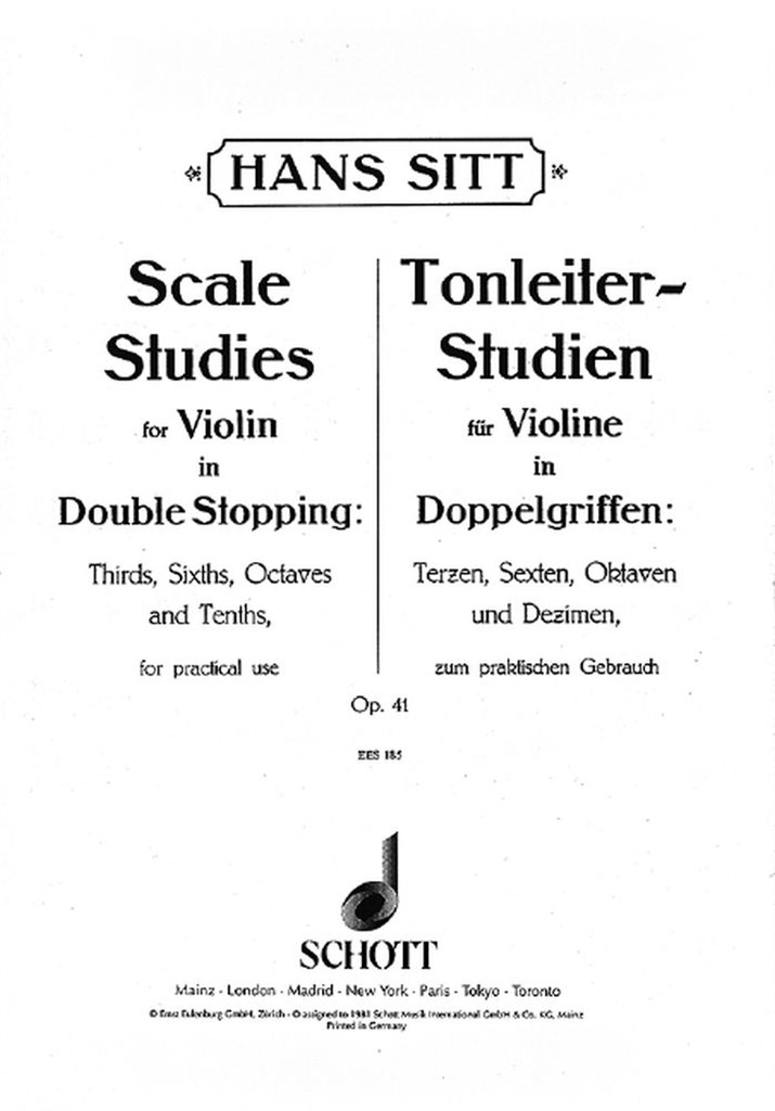 Tonleiterstudien op. 41