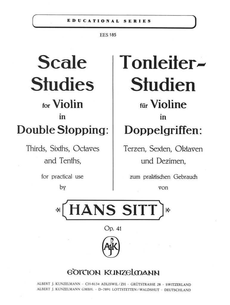 Tonleiterstudien