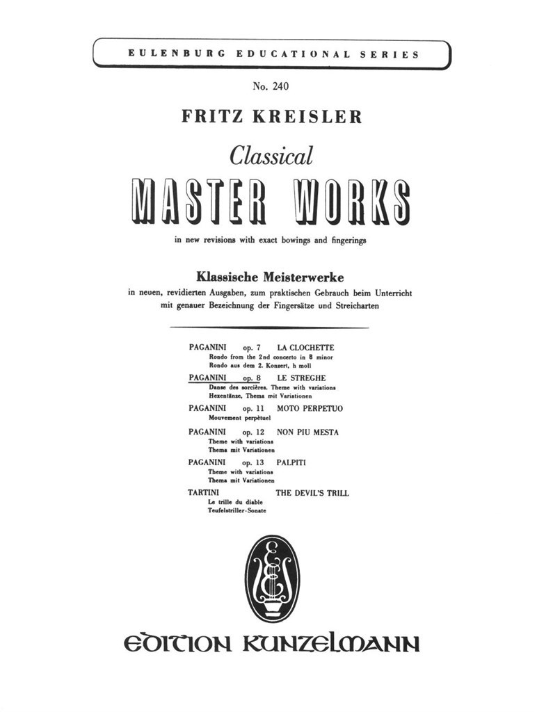 Le Streghe - Hexentänze Op. 8