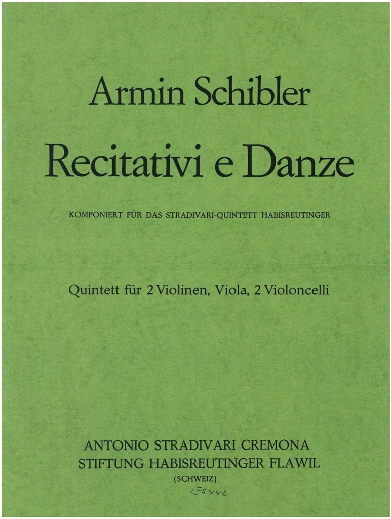 Recitativi E Danze