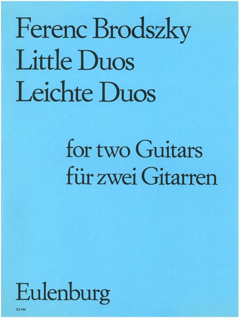 Leichte Duos Für 2 Gitarren