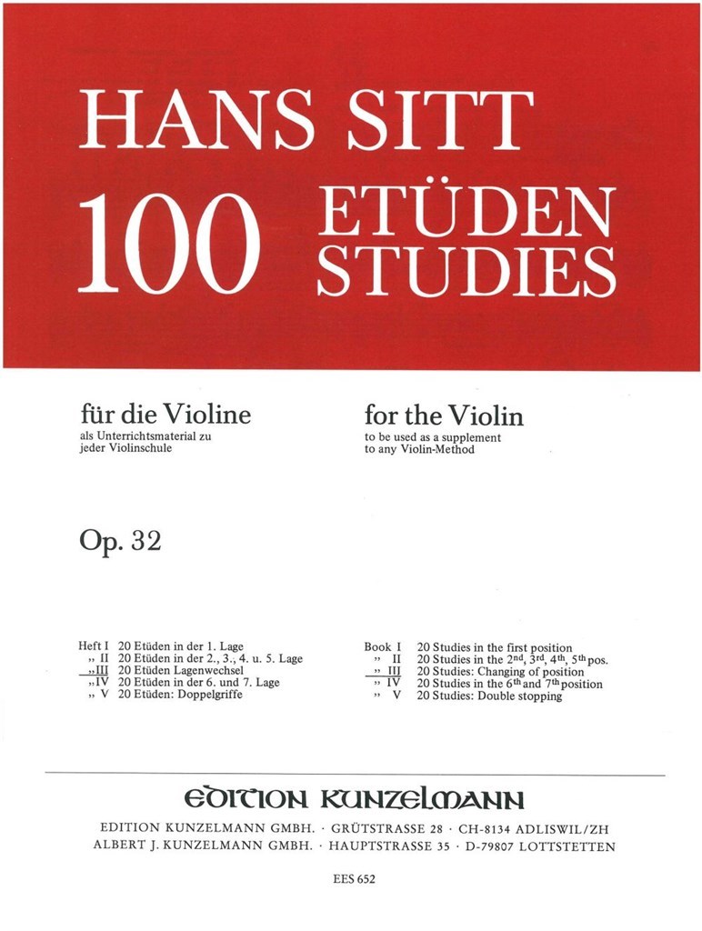 Etudes(100) 3 Op.32