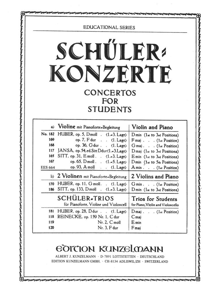 Konzert Für Violine