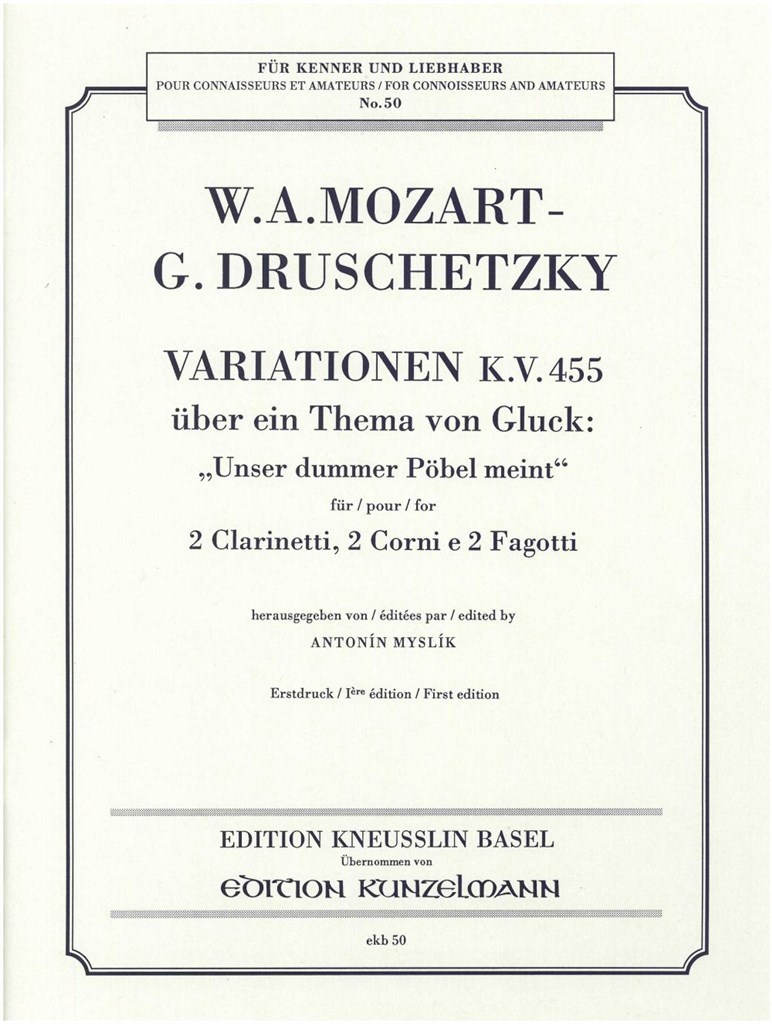 Variationen Über Ein Thema Von Gluck